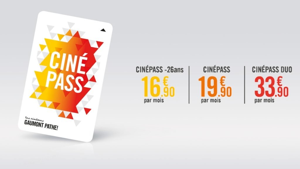 Tarifs CinéPass Cinémas Pathé Gaumont