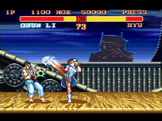 Street figther II Turbo sur Super-Nintendo