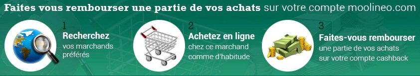 récupérer de l'argent sur ses achats en ligne