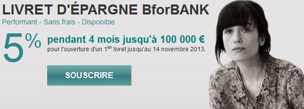 offre promotionnelle BForBank