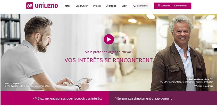 Unilend : Prêter votre argent à des entreprises et gagnez de 4  à 10 % d'intérêt par an pour vos placements